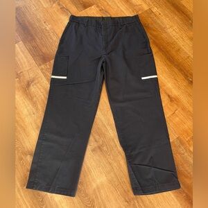 FedEx Mens Uniform Pants Stan Herman 40R Reflective Utility Delivery Heavy‎